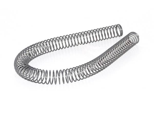 The photo of rubber brake hose fitting of hose protector spring