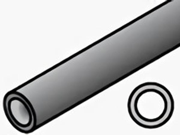 The thick insulating hose 